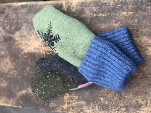Recycled Wool Mittens