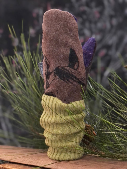 Recycled Wool Mittens